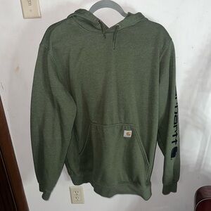Carhartt Green and Black Men’s Hoodie